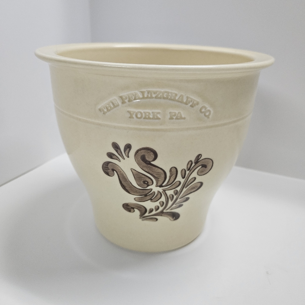 Pfaltzgraff Village Crock Planter Stoneware Ceramic The Pfaltzgraff CO YORK PA